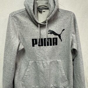 PUMA kids Heather Gray Hoodie